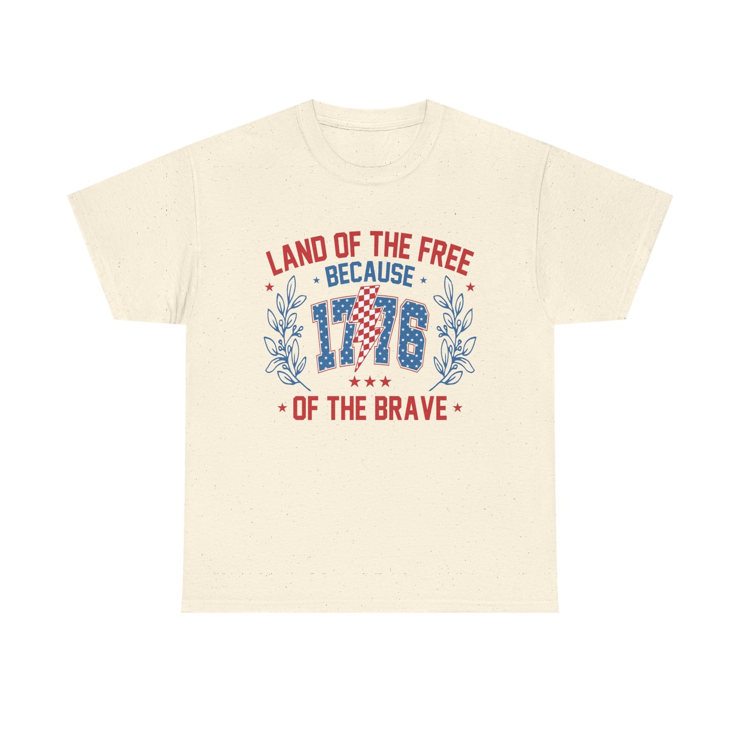 1776 'Land of the Free' Patriotic T-Shirt