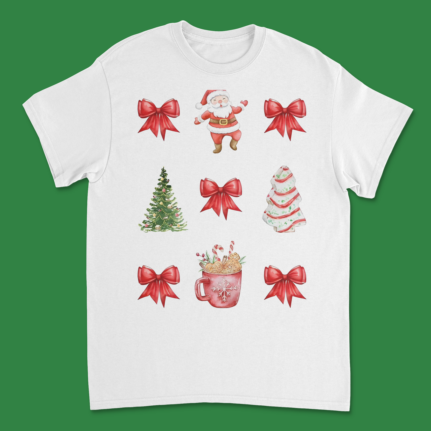 Merry Christmas T-Shirt - Classic Holiday Graphic Tee for Festive Cheer