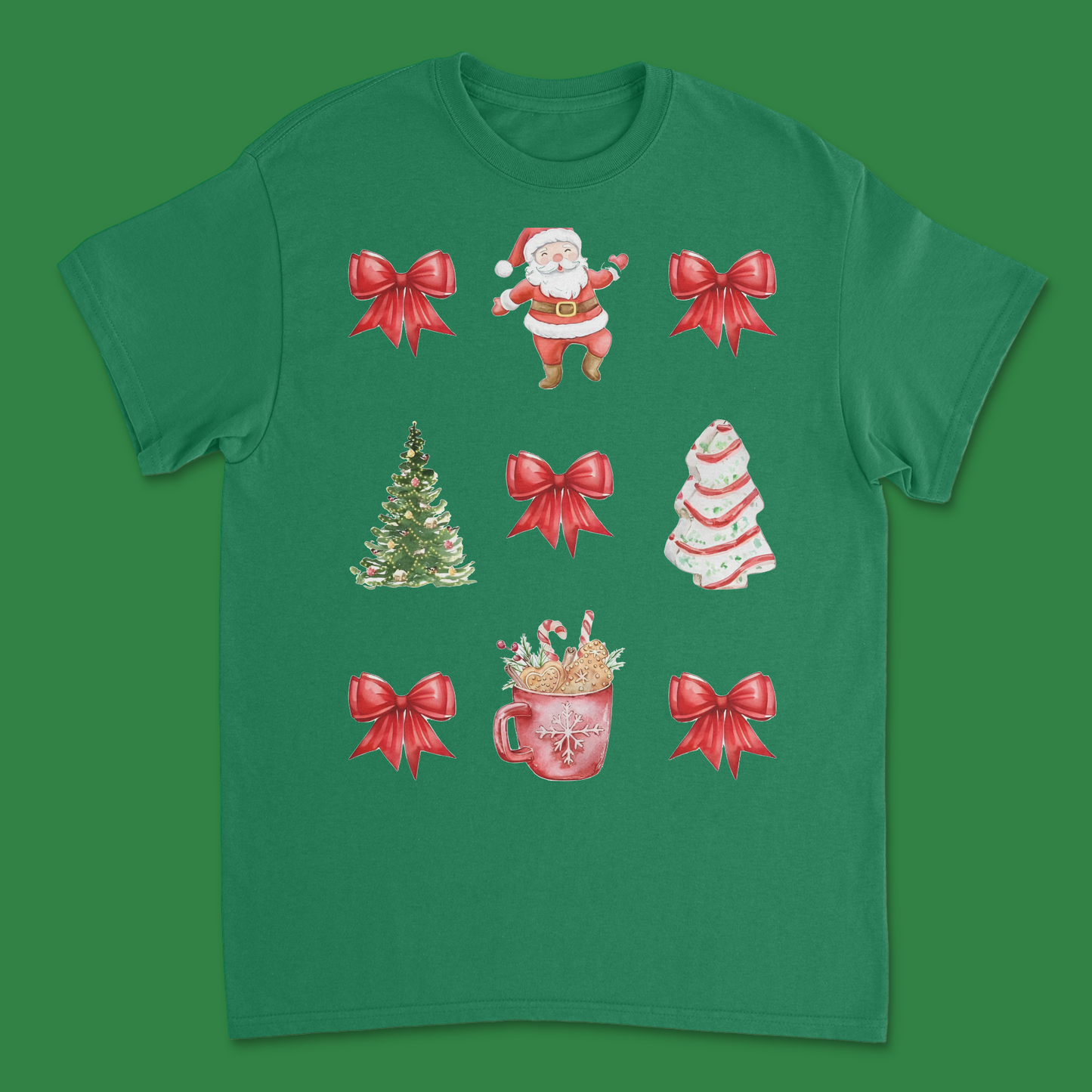 Merry Christmas T-Shirt - Classic Holiday Graphic Tee for Festive Cheer