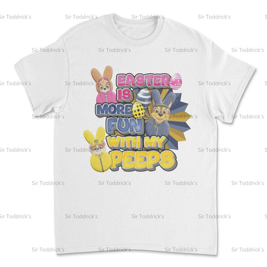 Pawsome Easter Fun: More Better with My Peeps Tee