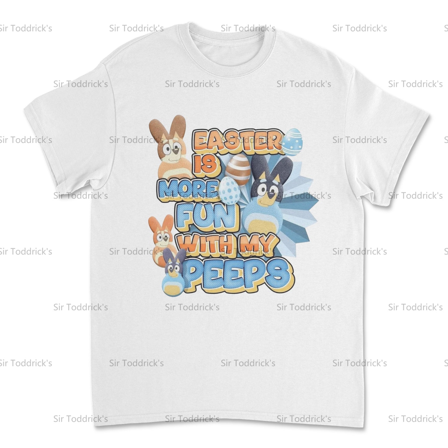 Easter Fun the Bluey Way: Better with My Peeps Tee