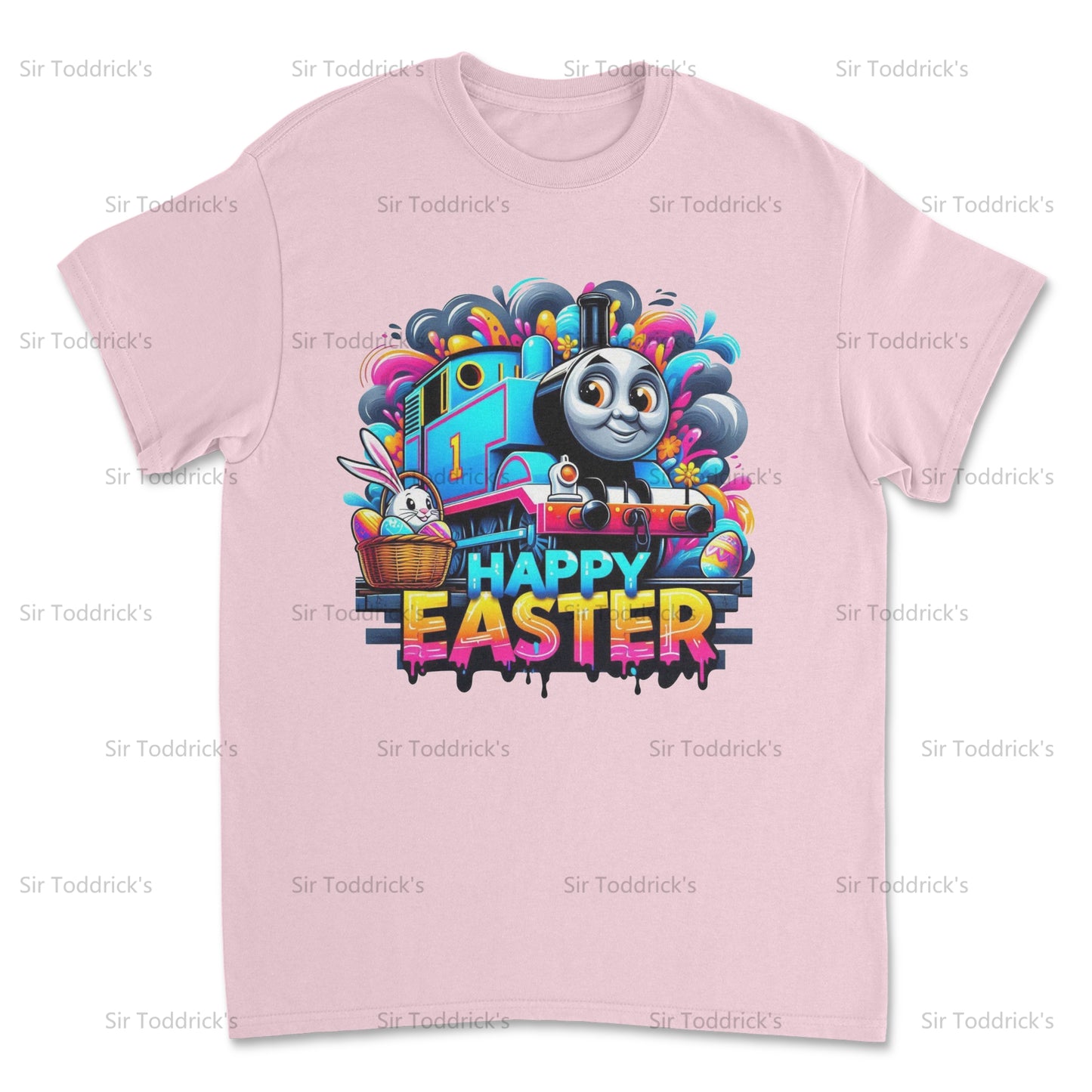 Choo-Choo! Happy Easter – Thomas the Train Inspired Shirt
