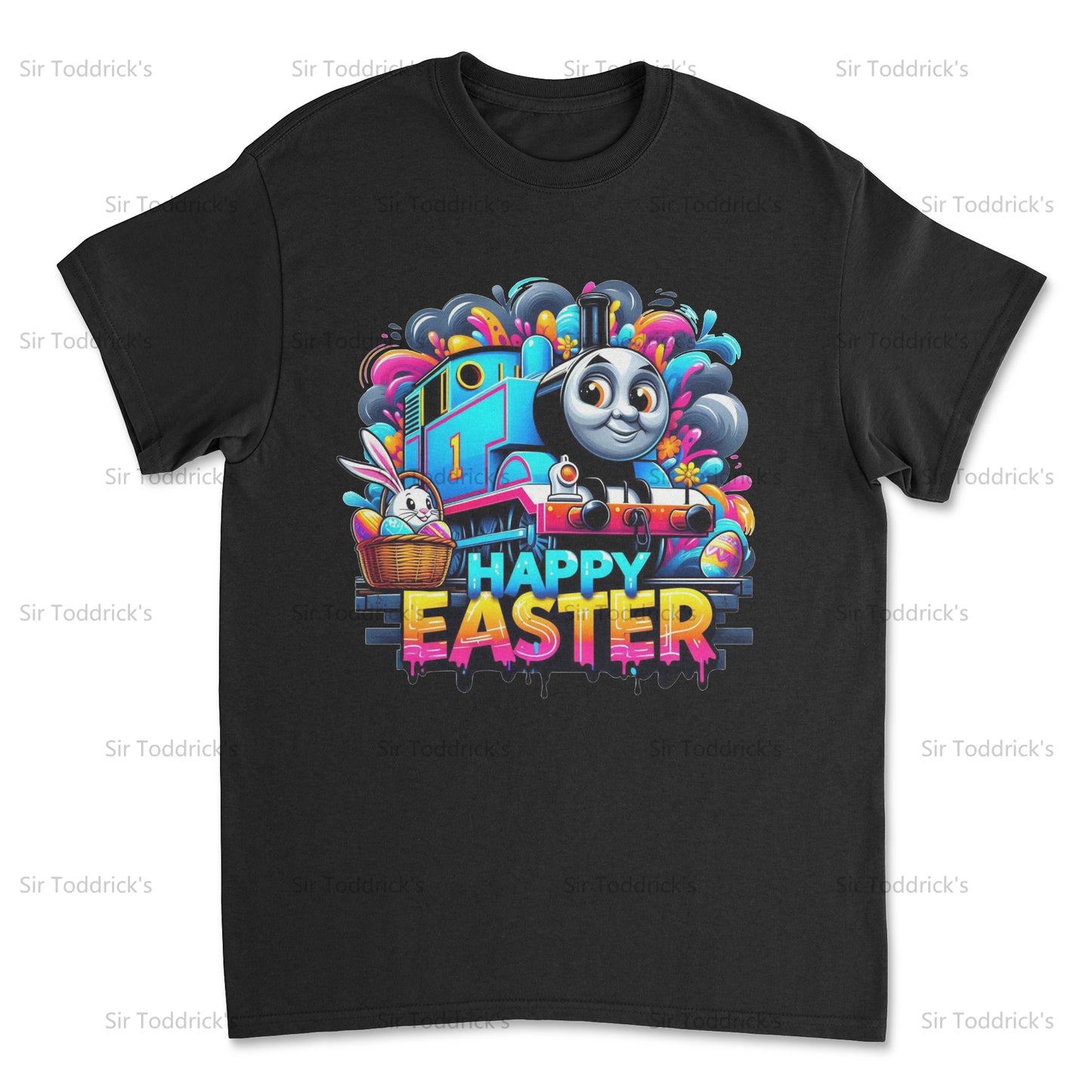 Choo-Choo! Happy Easter – Thomas the Train Inspired Shirt