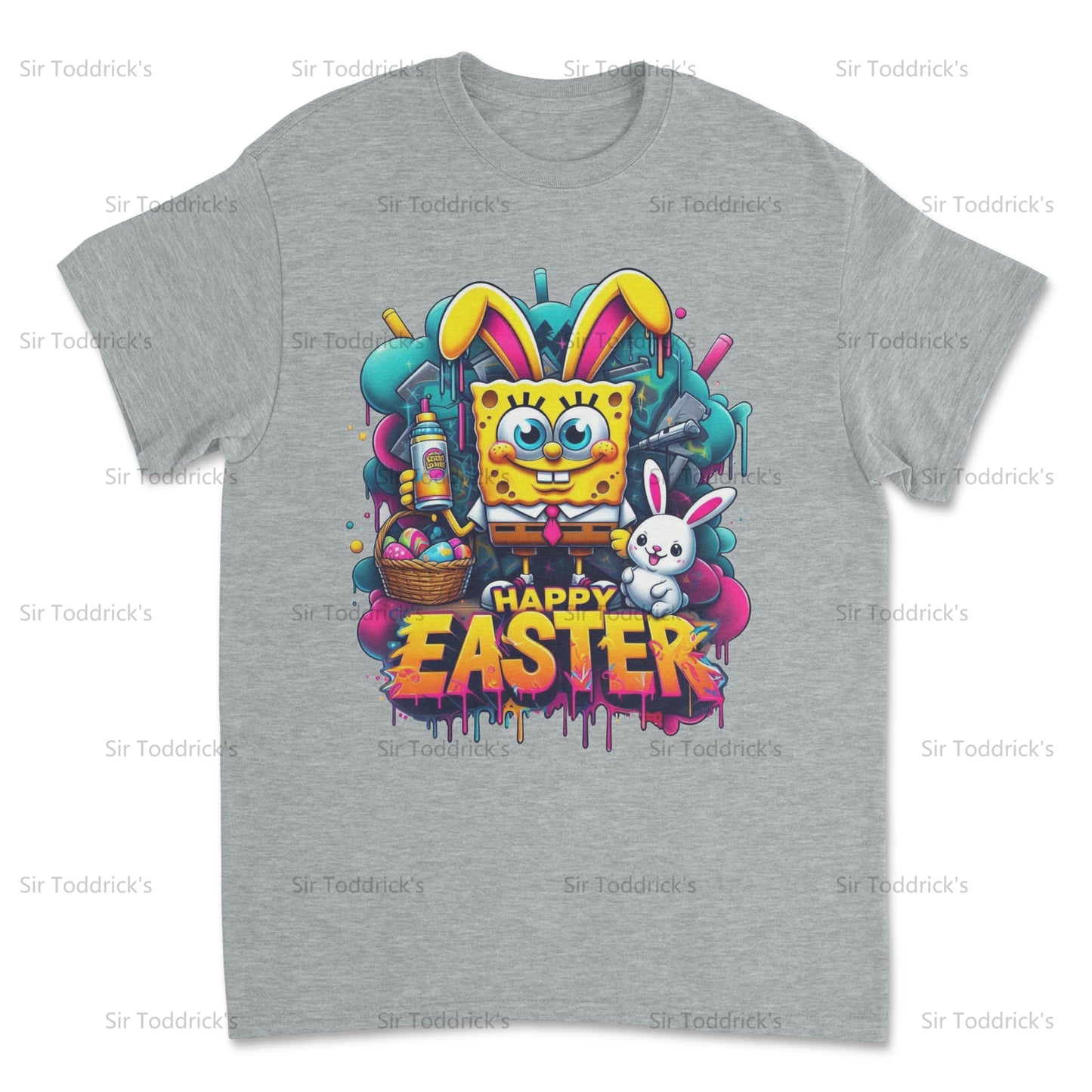 Happy Easter – SpongeBob Inspired Easter Shirt
