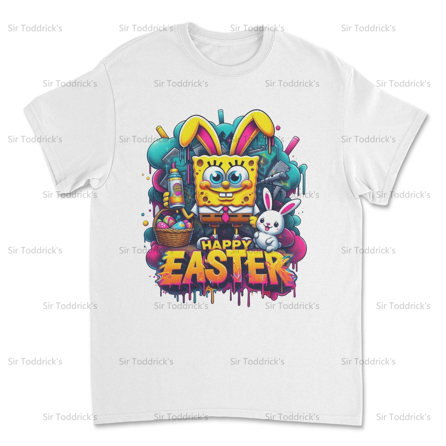 Happy Easter – SpongeBob Inspired Easter Shirt