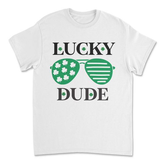 Lucky Dude Saint Patrick's Day Tee