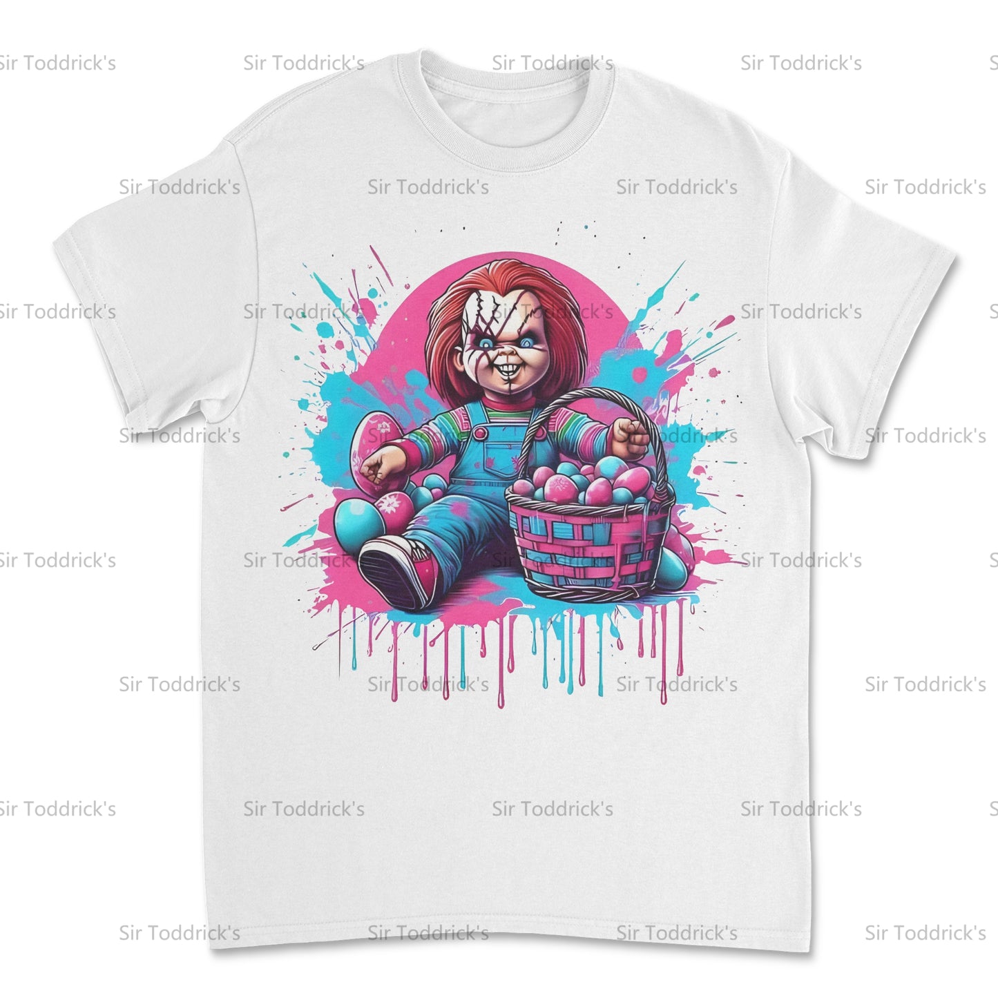 Egg Hunts Are Child’s Play – Chucky-Inspired Easter Tee
