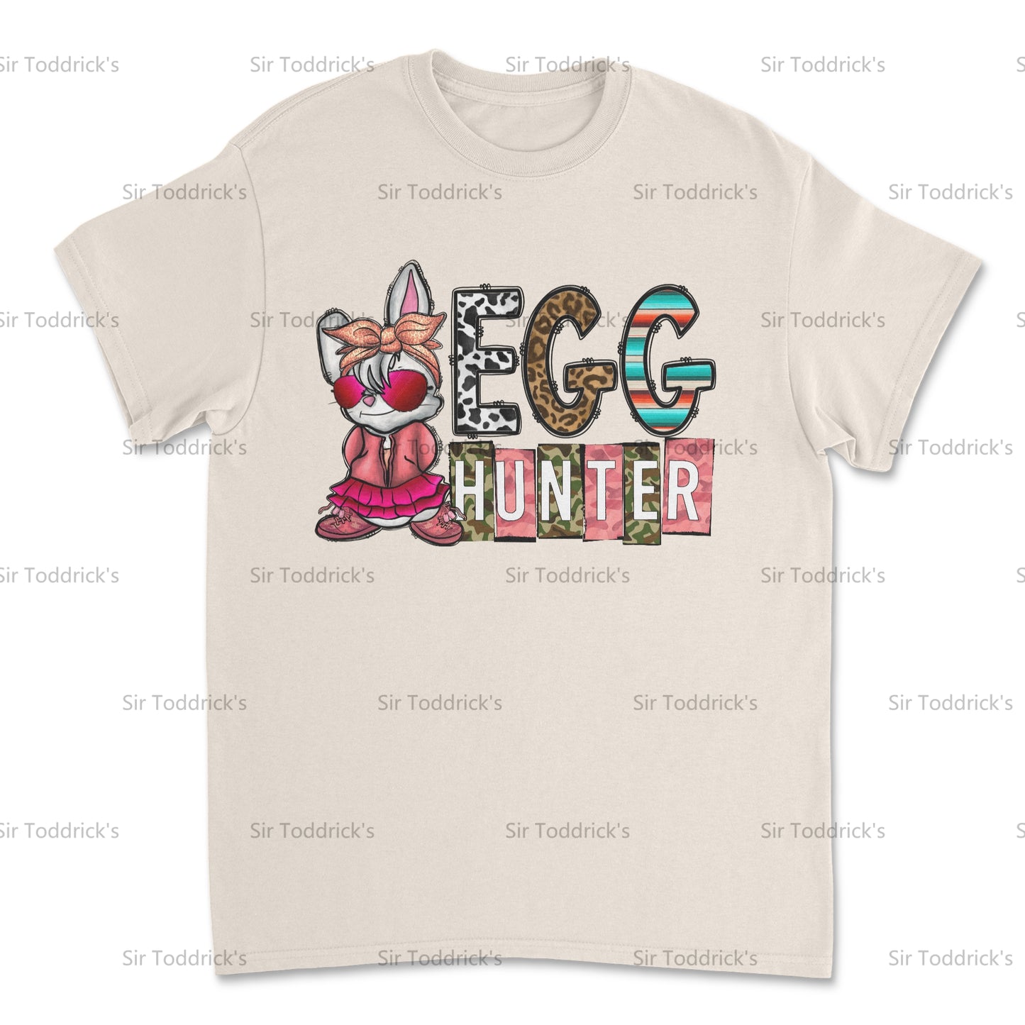 Egg Hunter – Easter Adventure Tee for Girls