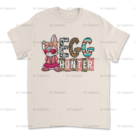 Egg Hunter – Easter Adventure Tee for Girls