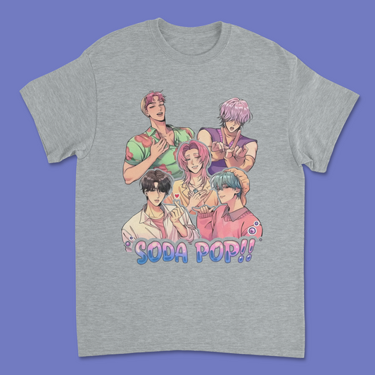 K-Pop Demon Hunters Soda Pop Boy Graphic Tee – Trendy K-Pop Fan Merch & Streetwear