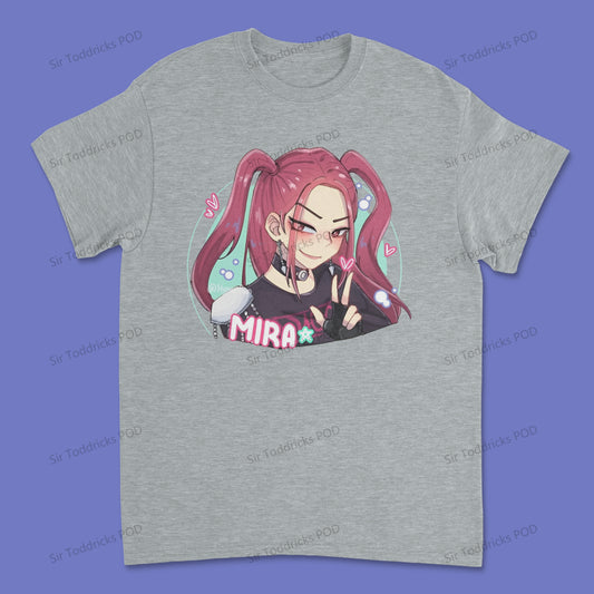 K-Pop Mira Graphic Tee – Premium K-Pop Fan Merch & Trendy Streetwear